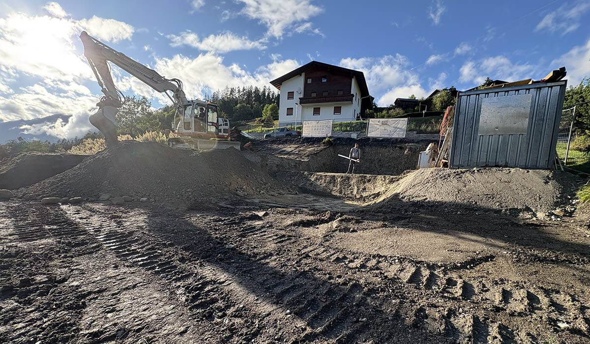 Erdbewegungsarbeiten für Grundstücke im Raum Innsbruck