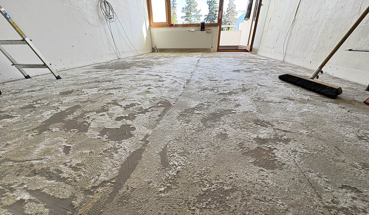 Sanierungsarbeiten an einer Immobilie im Raum Innsbruck