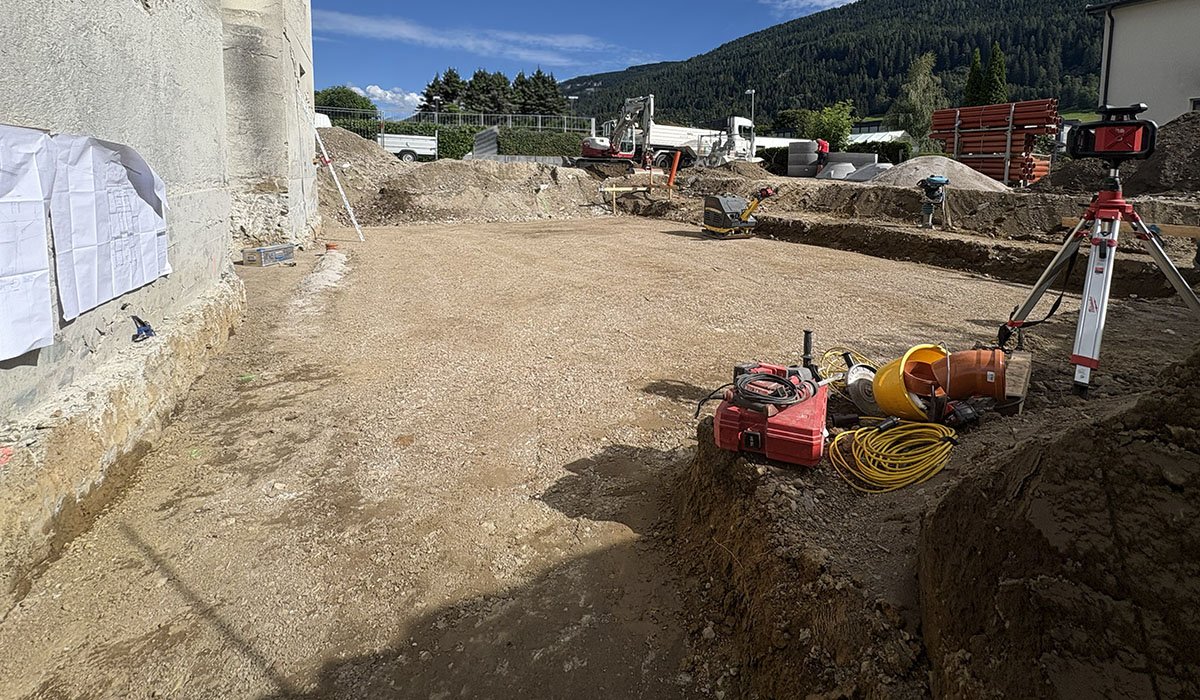 Erdbewegungsarbeiten für Grundstücke im Raum Innsbruck